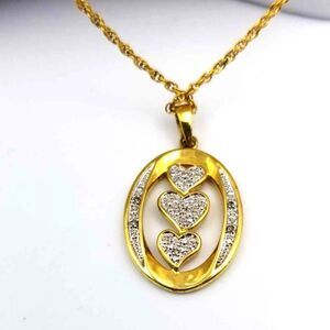 14k gold I love you forever my‎ little girl necklace